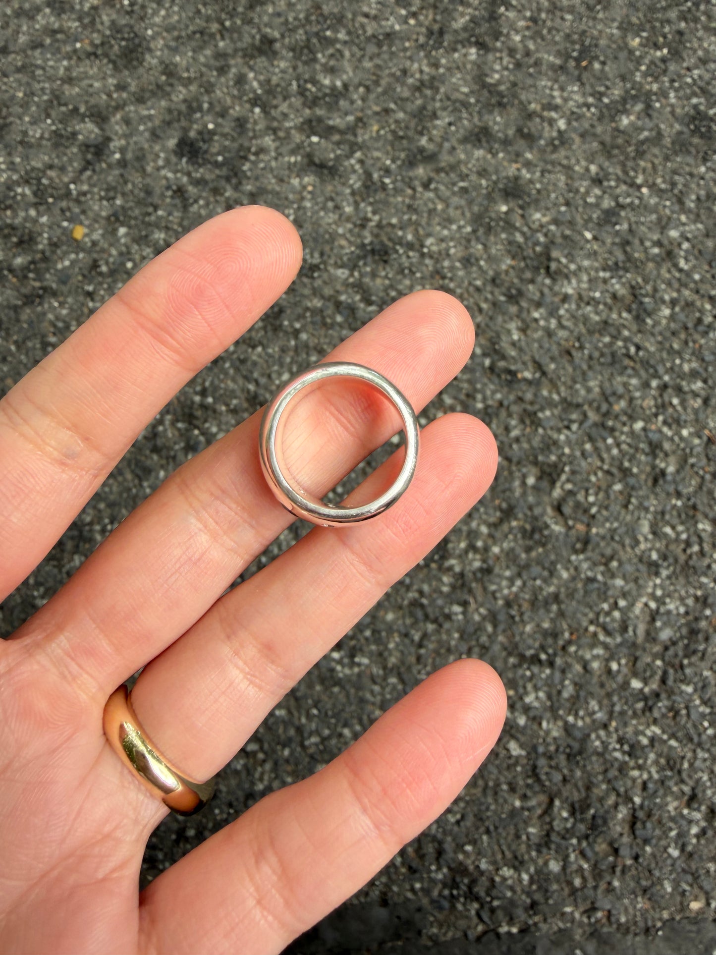 ANILLO DE ESTRELLA TOPACIO ÚNICO (listo para enviar)