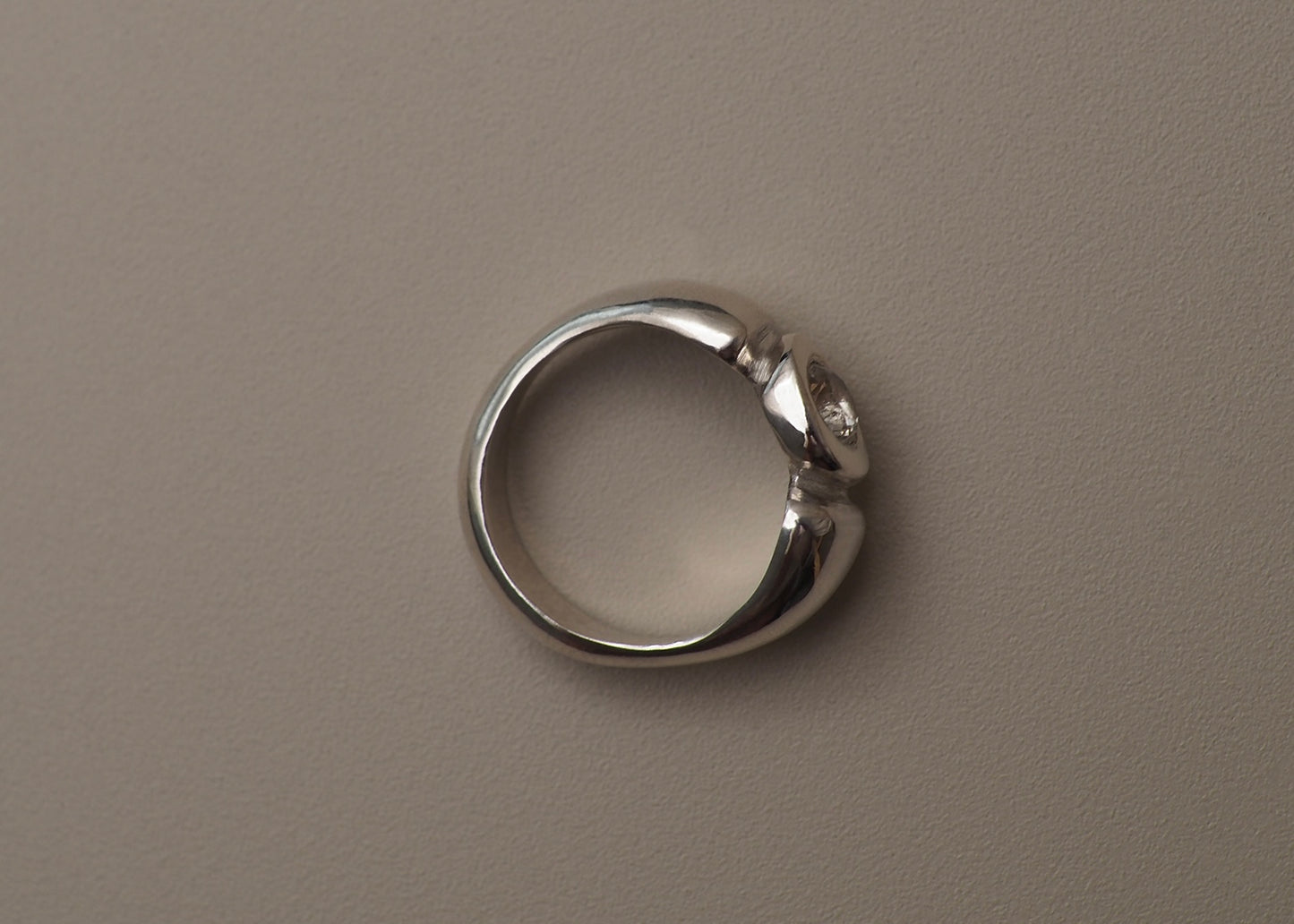 Anillo de Topacio Chispeante ÚNICO (listo para enviar)