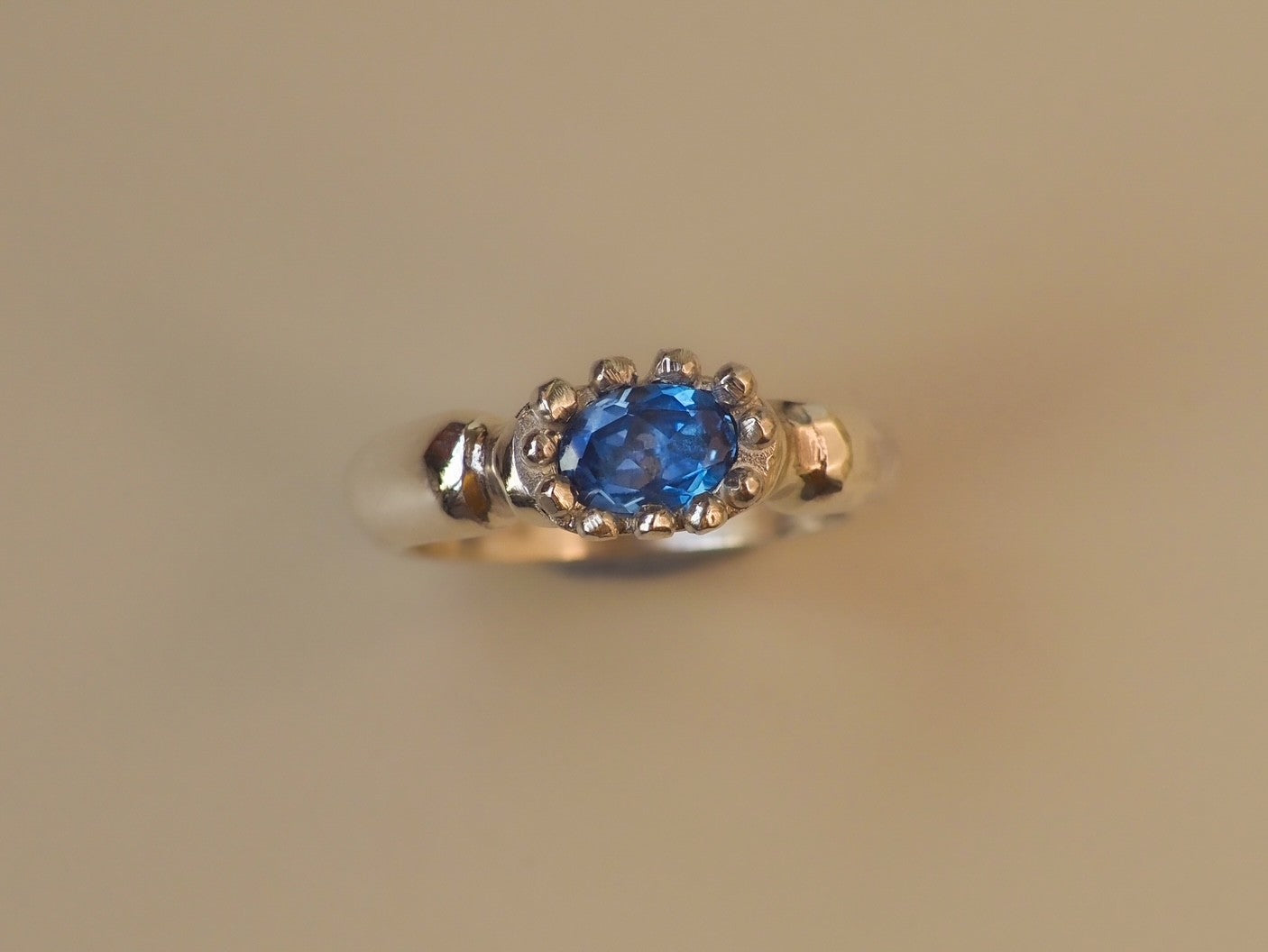 Anillo Topaz Princess ÚNICO (listo para enviar)